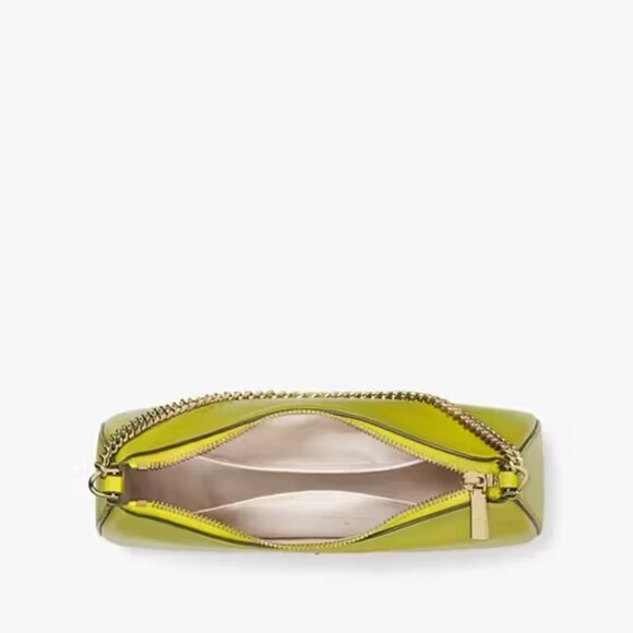 BNWT KATE SPADE Madison Medium Saffiano Leather Convertible Crossbody Lime Slice - Picture 3 of 4
